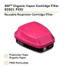 image3M 60921 P100 Respirator CartridgeFilter NIOSH Approved 1 Pair OVP100 Helps Protect Against Organic Vapors Asbestos Silica and Particulates Painting Chemical Cleanup Maintenance