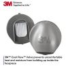 image3M Full Facepiece Reusable Respirator 6800 NIOSH Large Lens ANSI High Impact Eye Protection Silicone Face Seal FourPoint Harness Comfortable Fit Painting Dust Chemicals MediumMedium