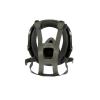 image3M Full Facepiece Reusable Respirator 6800 NIOSH Large Lens ANSI High Impact Eye Protection Silicone Face Seal FourPoint Harness Comfortable Fit Painting Dust Chemicals MediumLarge