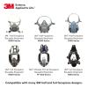 image3M P100 Respirator CartridgeFilter 60926 1 Pair NIOSH Helps Protect Against Organic Vapors Acid Gases Ammonia Methylamine Formaldehyde and Particulates