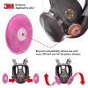 image3M P100 Respirator Filter 2091 50 Pairs Helps Protect Against Oil and NonOil Based Particulates Lead Asbestos Arsenic MDA