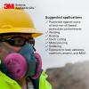 image3M P100 Respirator Filter 2091 50 Pairs Helps Protect Against Oil and NonOil Based Particulates Lead Asbestos Arsenic MDA