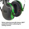 image3M PELTOR Ear Muff Hearing Protection X1 Series Noise Protection Construction Manufacturing Maintenance AutomotiveCap Style Hard Hat Attached