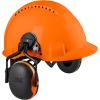 image3M PELTOR Ear Muff Hearing Protection X1 Series Noise Protection Construction Manufacturing Maintenance AutomotiveCap Style Hard Hat Attached Electrically Insulated