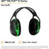 image3M PELTOR Ear Muff Hearing Protection X1 Series Noise Protection Construction Manufacturing Maintenance AutomotiveOver the Head