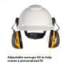 image3M PELTOR Hearing Protection Earmuffs X2 Series Noise Protection NRR 24 dB Construction Manufacturing MaintenanceCap Style Hard Hat Attached