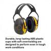 image3M PELTOR Hearing Protection Earmuffs X2 Series Noise Protection NRR 24 dB Construction Manufacturing MaintenanceOver the Head