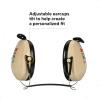 image3M PELTOR Hearing Protection Optime 95 Earmuffs Adjustable Earcups EARfit Compatible Stainless SteelBehindthehead