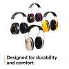 image3M PELTOR Hearing Protection Optime 95 Earmuffs Adjustable Earcups EARfit Compatible Stainless SteelOver the Head  Folding