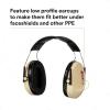 image3M PELTOR Hearing Protection Optime 95 Earmuffs Adjustable Earcups EARfit Compatible Stainless SteelOver the Head