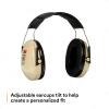 image3M PELTOR Hearing Protection Optime 95 Earmuffs Adjustable Earcups EARfit Compatible Stainless SteelOver the Head