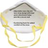 image3M Particulate Respirator Lightweight with Cushioning Nose FoamStandard Pack of 160