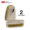 image3M Respirator Cartridge 6006 1 Pair Helps Protect Against Organic Vapors Acid Gases Ammonia Methylamine or Formaldehyde