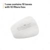 image3M Respirator Filter Replacement 5P71 5 Pairs P95 Must Be Used with 3M 5000 Respirators or 3M Cartridges 6000 SeriesFilter Replacement