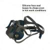 image3M Rugged Comfort Quick Latch Half Facepiece Reusable Respirator 6503QL NIOSH Cool Flow Exhalation Valve Bayonet Connection Silicone Face Seal for Gases Vapors Dust Maintenance ConstructionLLarge