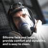 image3M Ultimate FX Full Facepiece Reusable Respirator FF402 NIOSH ANSI SixStrap Harness for a Secure Comfortable Fit Cool Flow Valve Passive Speaking Diaphragm MediumSmall