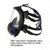 image3M Ultimate FX Full Facepiece Reusable Respirator FF402 NIOSH ANSI SixStrap Harness for a Secure Comfortable Fit Cool Flow Valve Passive Speaking Diaphragm MediumSmall