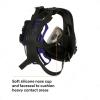 image3M Ultimate FX Full Facepiece Reusable Respirator FF402 NIOSH ANSI SixStrap Harness for a Secure Comfortable Fit Cool Flow Valve Passive Speaking Diaphragm MediumSmall