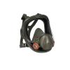 image3M Full Facepiece Reusable Respirator 6800 NIOSH Large Lens ANSI High Impact Eye Protection Silicone Face Seal FourPoint Harness Comfortable Fit Painting Dust Chemicals MediumLarge