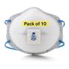 image3M Particulate Respirator 8577 P95 NIOSH APPROVED with Nuisance Level Organic Vapor Relief Pack of 10
