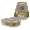 image3M Respirator Cartridge 6006 1 Pair Helps Protect Against Organic Vapors Acid Gases Ammonia Methylamine or Formaldehyde