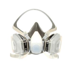 image3M Half Facepiece Disposable Respirator Assembly 53P71 NIOSH Approved Organic VaporP95 Respiratory Protection OVP95 Large Permanently Attached Cartridges 1 Unit