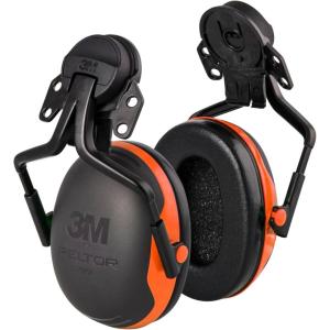 image3M PELTOR Ear Muff Hearing Protection X1 Series Noise Protection Construction Manufacturing Maintenance AutomotiveCap Style Hard Hat Attached Electrically Insulated