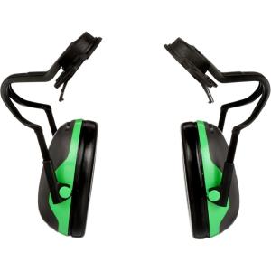 image3M PELTOR Ear Muff Hearing Protection X1 Series Noise Protection Construction Manufacturing Maintenance AutomotiveFull Brim Hard Hat Attached Electrically Insulated