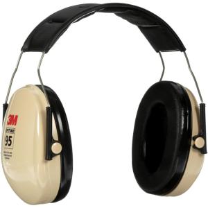 image3M PELTOR Hearing Protection Optime 95 Earmuffs Adjustable Earcups EARfit Compatible Stainless SteelOver the Head