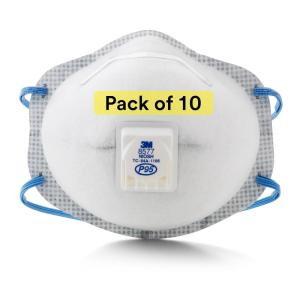 image3M Particulate Respirator 8577 P95 NIOSH APPROVED with Nuisance Level Organic Vapor Relief Pack of 10