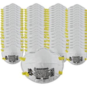 image3M Particulate Respirator Lightweight with Cushioning Nose FoamStandard Pack of 160