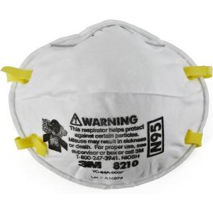 image3M Particulate Respirator Lightweight with Cushioning Nose FoamStandard Pack of 20