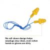 image3M EAR UltraFit Corded Ear Plugs 3404004 100Pair Yellow Poly Bag 3404004