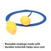 image3M EAR UltraFit Corded Ear Plugs 3404004 100Pair Yellow Poly Bag 3404004