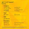 image3M EAR UltraFit Corded Ear Plugs 3404004 100Pair Yellow Poly Bag 3404004
