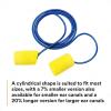 image3M Ear Plugs EAR Classic 3121201 200 Pairs of Disposable Earplugs 1 PairPoly Bag Uncorded Noise Reduction Rating 29 dB NRR Foam Regular Size Roll Down Compliant with ANSIASA S12712018Corded