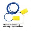 image3M Ear Plugs EAR Classic 3121201 200 Pairs of Disposable Earplugs 1 PairPoly Bag Uncorded Noise Reduction Rating 29 dB NRR Foam Regular Size Roll Down Compliant with ANSIASA S12712018Corded