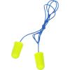 image3M Ear Plugs EARsoft Yellow Neons 3911004 Bottle of 500 Pair of Disposable Earplugs Regular Size Uncorded 33 NRR Tapered Cylinder Shape Slow Recovery FoamCorded