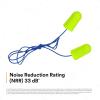 image3M Ear Plugs EARsoft Yellow Neons 3911004 Bottle of 500 Pair of Disposable Earplugs Regular Size Uncorded 33 NRR Tapered Cylinder Shape Slow Recovery FoamCorded