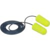 image3M Ear Plugs EARsoft Yellow Neons 3911004 Bottle of 500 Pair of Disposable Earplugs Regular Size Uncorded 33 NRR Tapered Cylinder Shape Slow Recovery FoamCorded