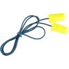 image3M Ear Plugs EARsoft Yellow Neons 3911004 Bottle of 500 Pair of Disposable Earplugs Regular Size Uncorded 33 NRR Tapered Cylinder Shape Slow Recovery FoamCorded
