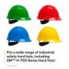 image3M PELTOR Ear Muff Hearing Protection X5 Series Noise Protection NRR 21 dB Construction Manufacturing AutomotiveCap Style Hard Hat Attached