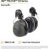 image3M PELTOR Ear Muff Hearing Protection X5 Series Noise Protection NRR 21 dB Construction Manufacturing AutomotiveCap Style Hard Hat Attached