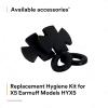 image3M PELTOR Ear Muff Hearing Protection X5 Series Noise Protection NRR 21 dB Construction Manufacturing AutomotiveCap Style Hard Hat Attached Electrically Insulated
