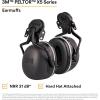 image3M PELTOR Ear Muff Hearing Protection X5 Series Noise Protection NRR 21 dB Construction Manufacturing AutomotiveCap Style Hard Hat Attached Electrically Insulated