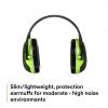 image3M PELTOR Hearing Protection Earmuffs X4 Series Noise Protection Construction Manufacturing Assembly SandingBlackGreen