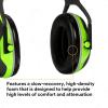 image3M PELTOR Hearing Protection Earmuffs X4 Series Noise Protection Construction Manufacturing Assembly SandingBlackGreen
