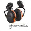 image3M PELTOR Hearing Protection Earmuffs X4 Series Noise Protection Construction Manufacturing Assembly SandingOrange