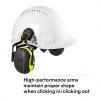 image3M PELTOR Hearing Protection Earmuffs X4 Series Noise Protection Construction Manufacturing Assembly SandingOrange