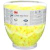 image3M Ear Plugs EARsoft Yellow Neons 3911004 Bottle of 500 Pair of Disposable Earplugs Regular Size Uncorded 33 NRR Tapered Cylinder Shape Slow Recovery FoamUncorded  Bottle